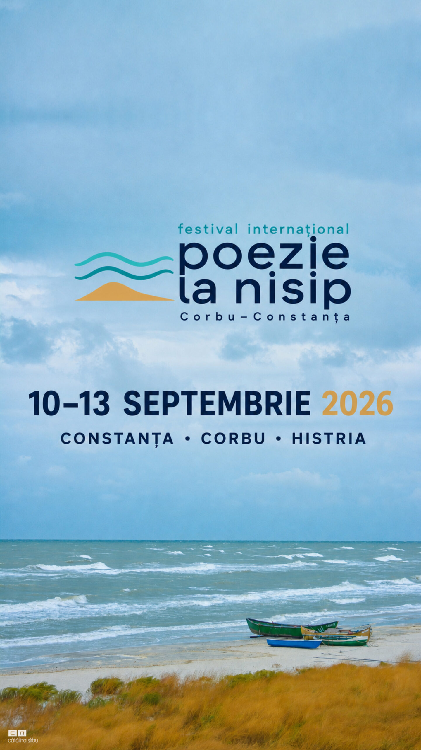 Afiș Poezie la Nisip 2026